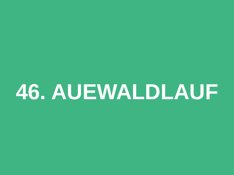 46. Auewaldlauf Logo