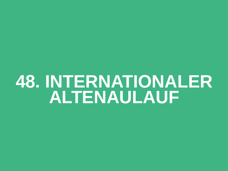 48. Internationaler Altenaulauf Logo