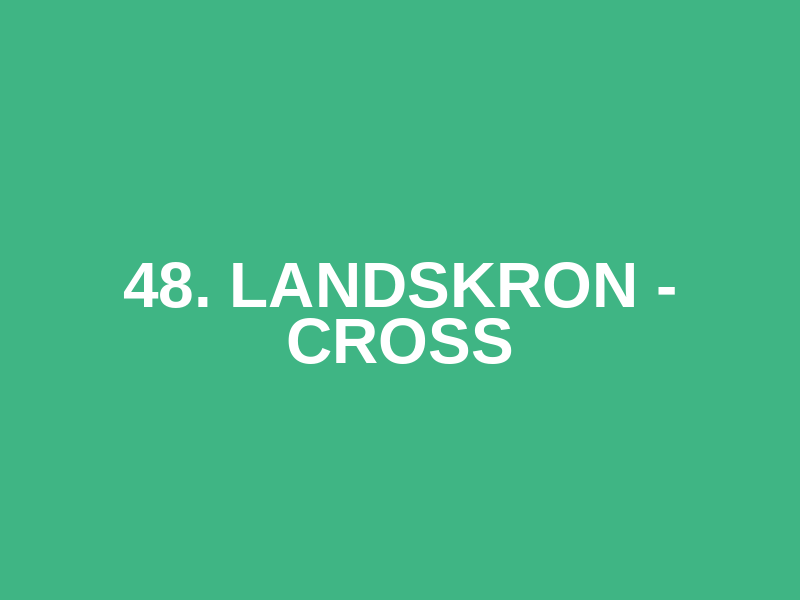 48. Landskron - Cross Logo