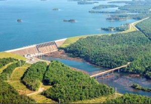 48th Annual Lake Hartwell Dam Run Logo
