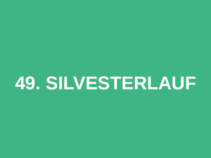 49. Silvesterlauf Logo