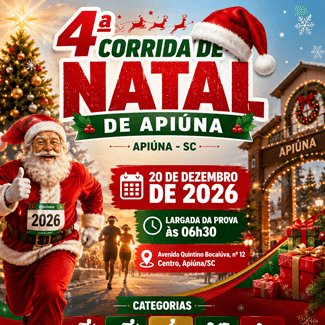 4ª CORRIDA DE NATAL DE APIÚNA