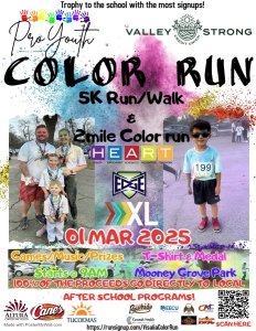 4th Annual ProYouth Color Run Logo