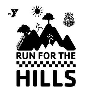 4th Annual YMCA Run For The Hills 5K/2K Logo