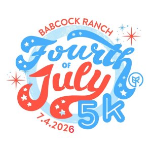 4th of July 5K Run or Walk Logo
