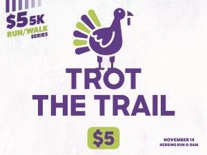 $5 5K Series: 2026 Turkey Trot Logo