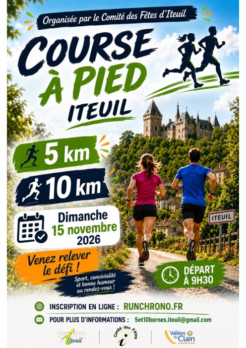 5 et 10 km d'ITEUIL Logo