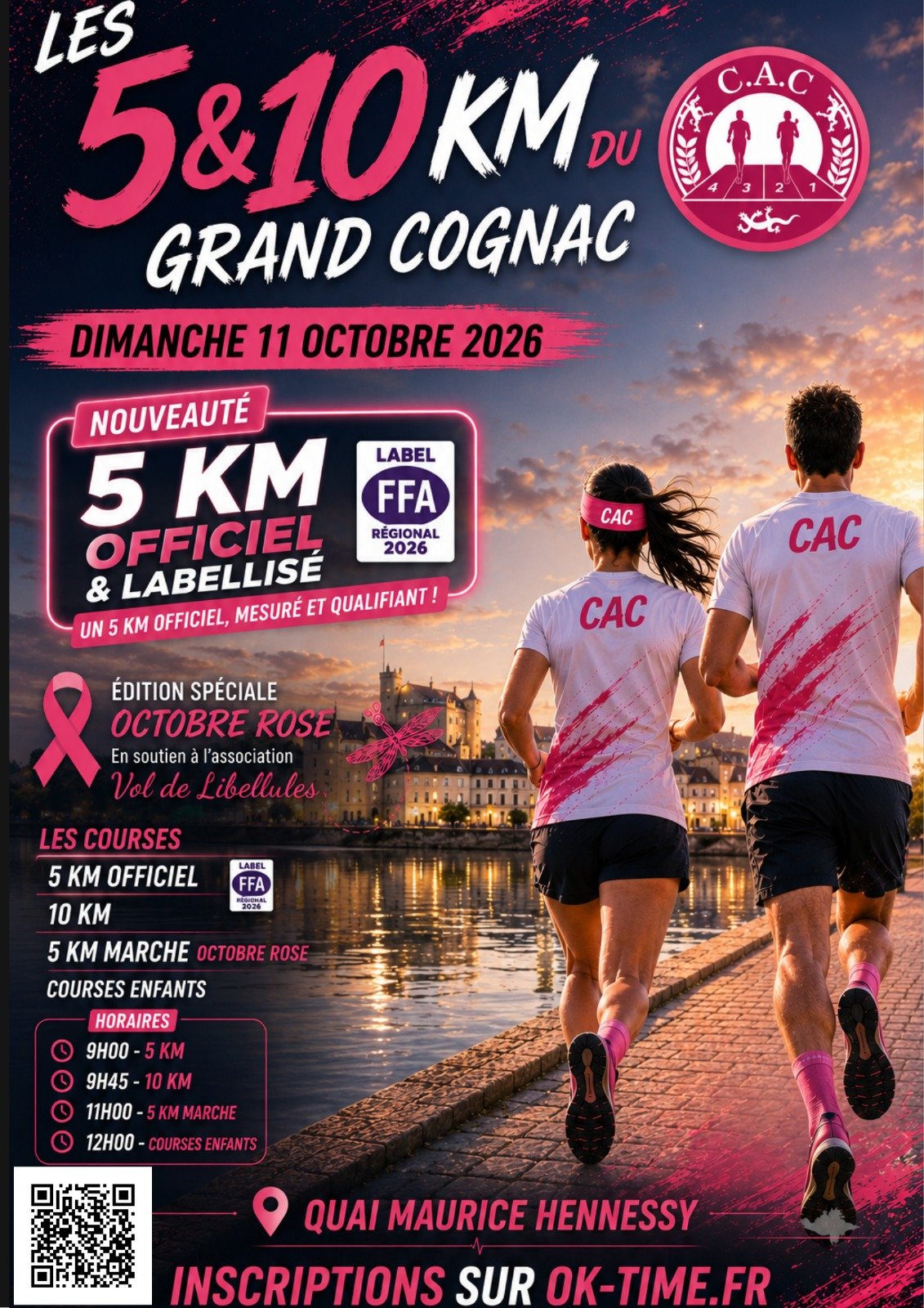 5 et 10KM du Grand Cognac Logo