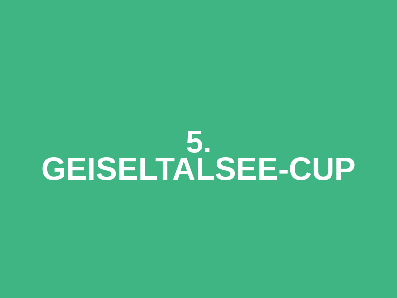 5. Geiseltalsee-Cup Logo