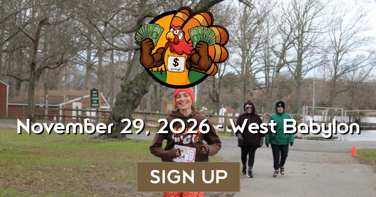50/50 Turkey Trot 5K NSRF 2026 Logo