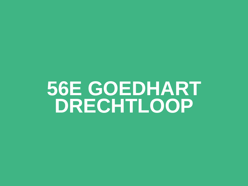 56e Goedhart Drechtloop