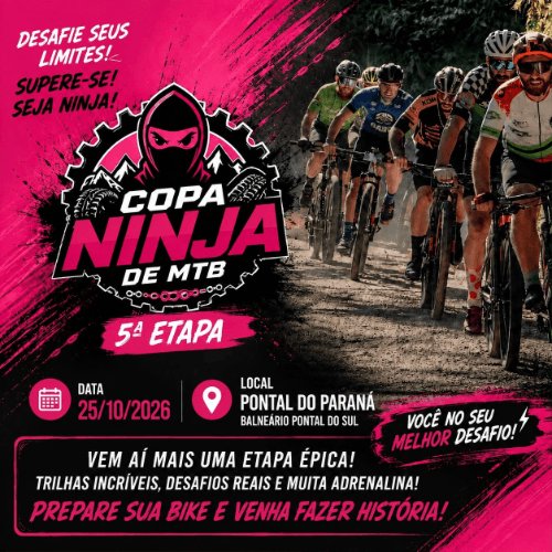 5ª ETAPA DA COPA NINJA DE MTB 2026