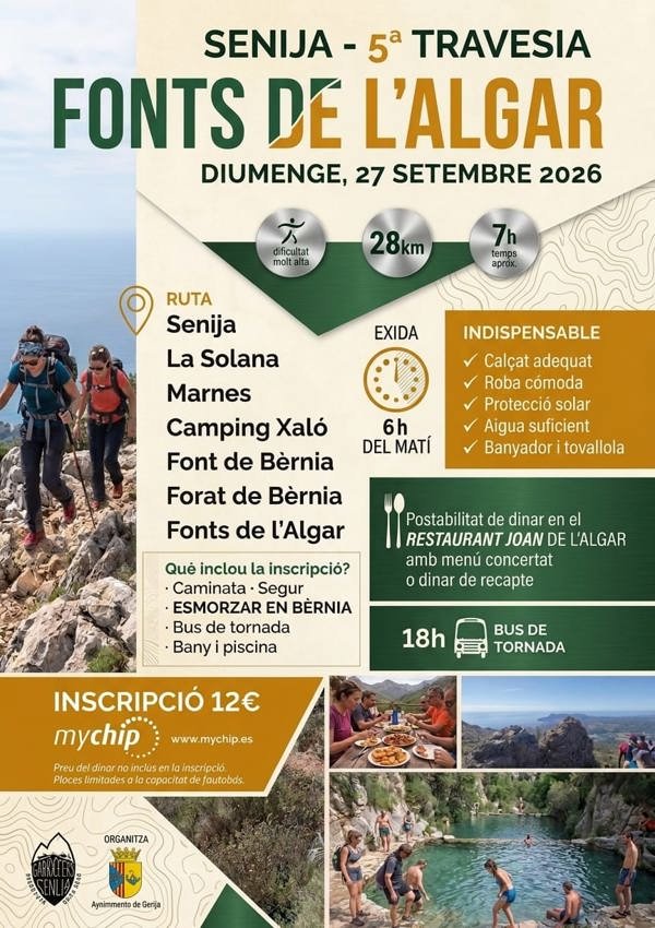 5ª Travesia Fonts de l'Algar, Senija