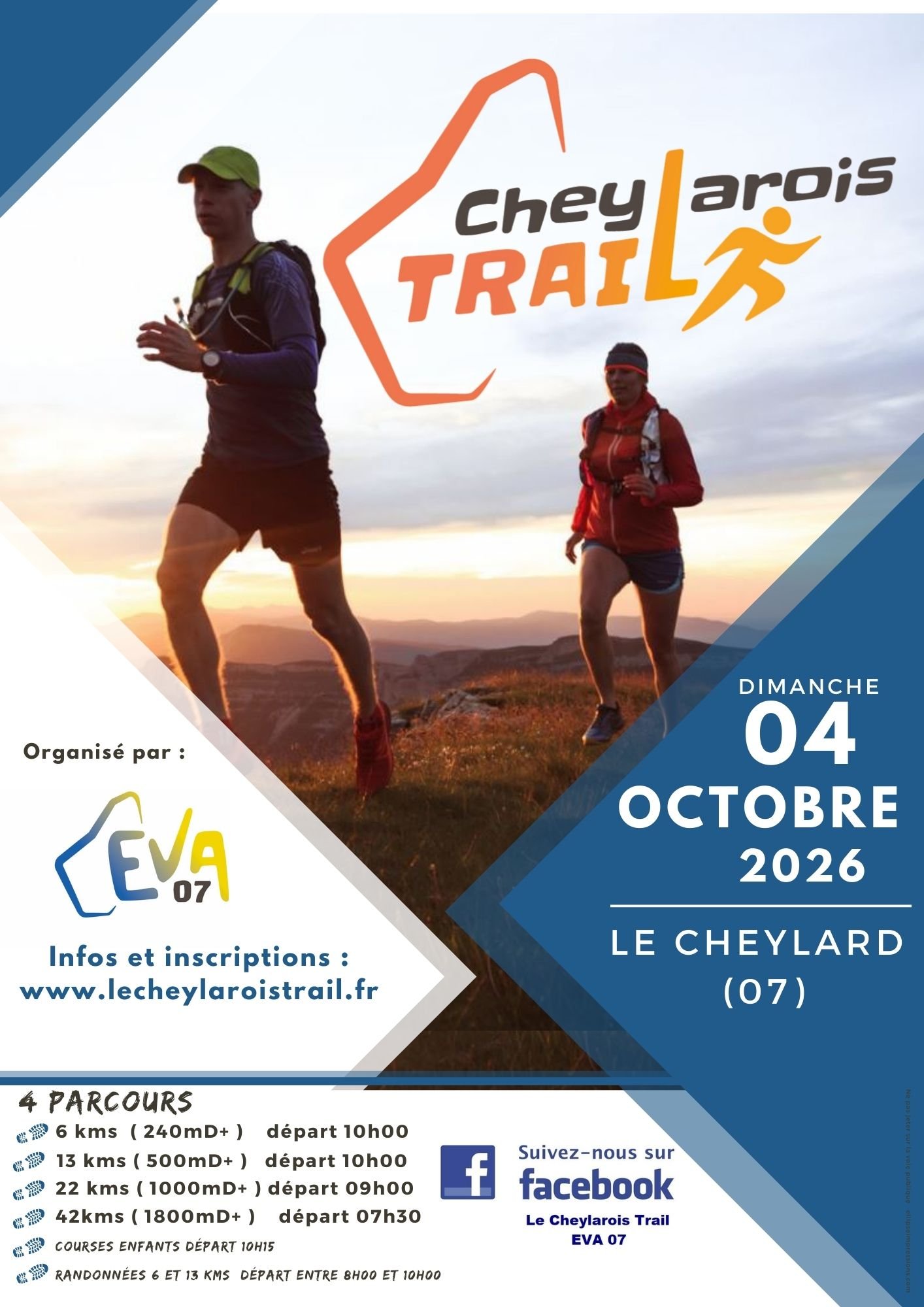 5ème édition du Cheylarois Trail Logo