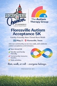 5K Autism Acceptance Run, walk, or roll — everyone belongs.