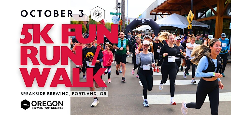 5k Beer Run - Breakside Brewery | 2026 OR Brewery Running Series