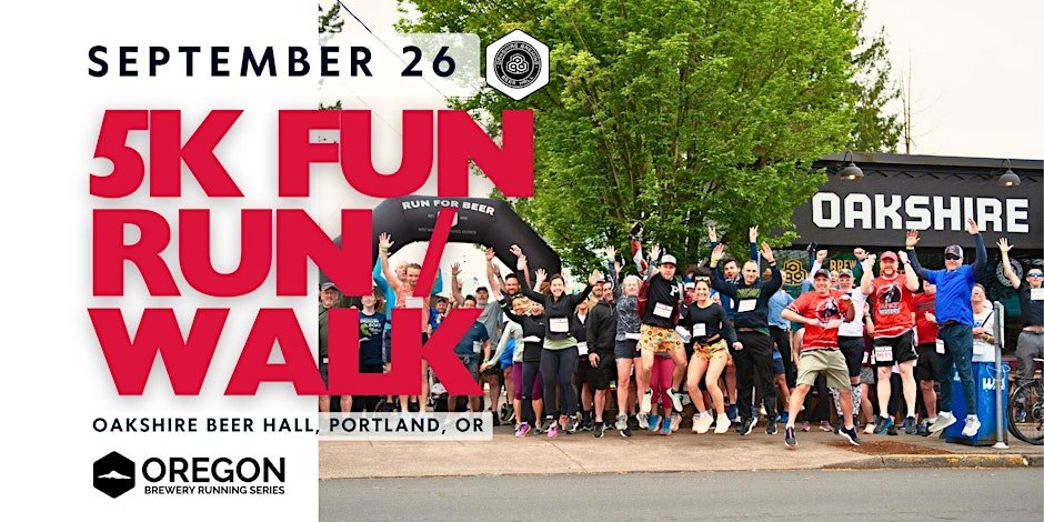 5k Beer Run - Oakshire Beer Hall | 2026 OR Brewery Running Series