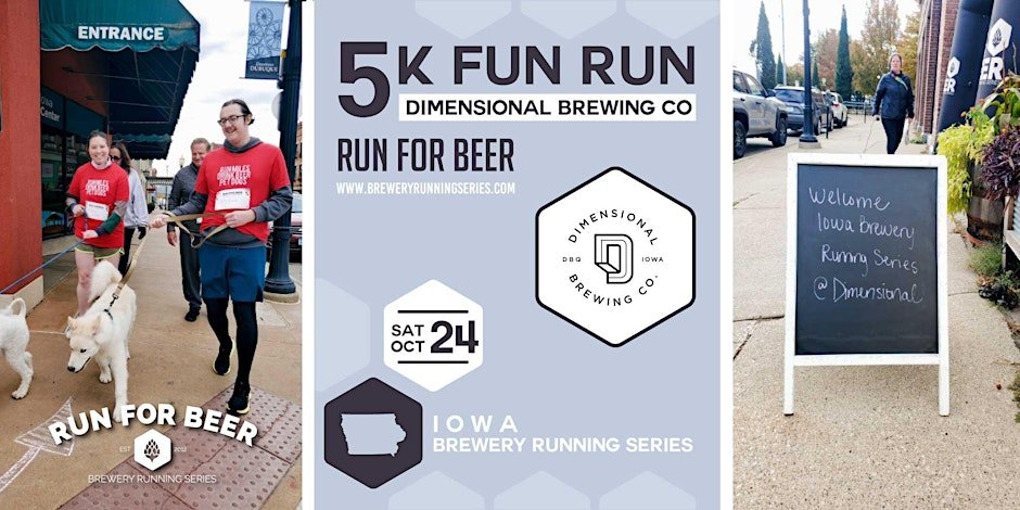 5k Beer Run x Dimensional Brewing| 2026 IA Brewery Running Series