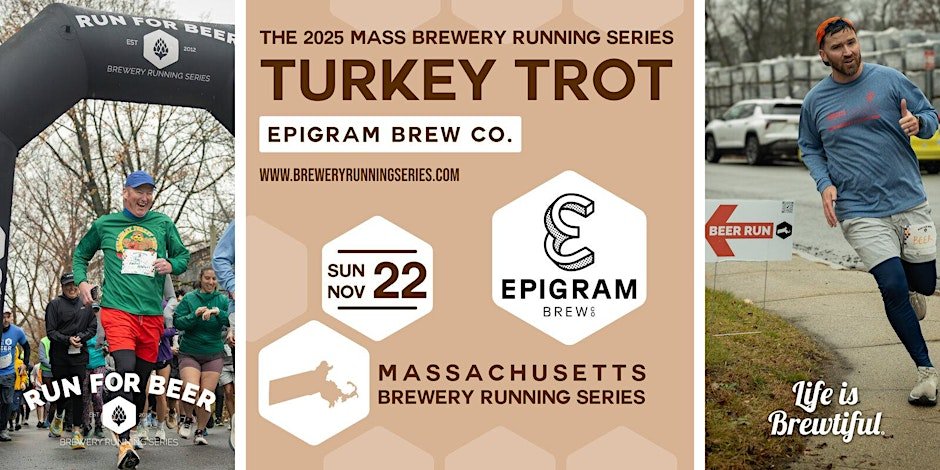 5k Beer Run x Epigram Brew Co. | 2026 MA Brewery Running Series