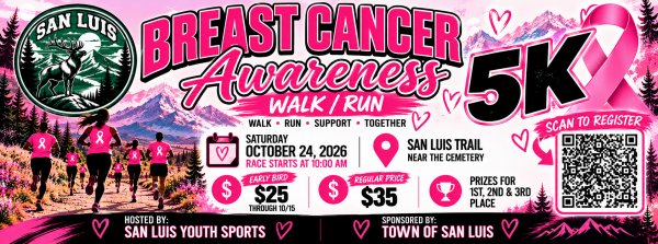 5K Breast Cancer Awareness Walk/Run Logo