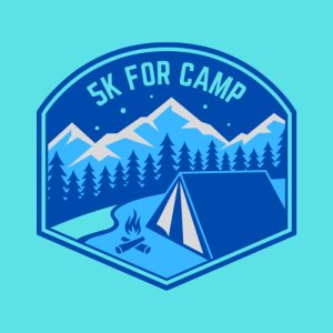 5k for Camp Logo