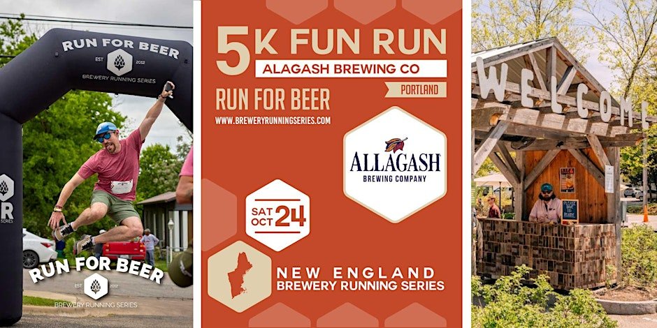 5k Fun Run at Allagash Brewing  | 2026 New England Brewery Running Series