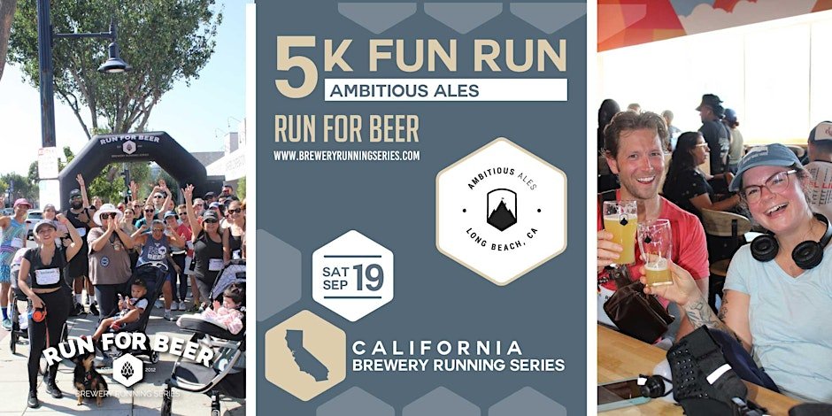 5k Fun Run at Ambitious Ales | 2026 CA Brewery Running Series