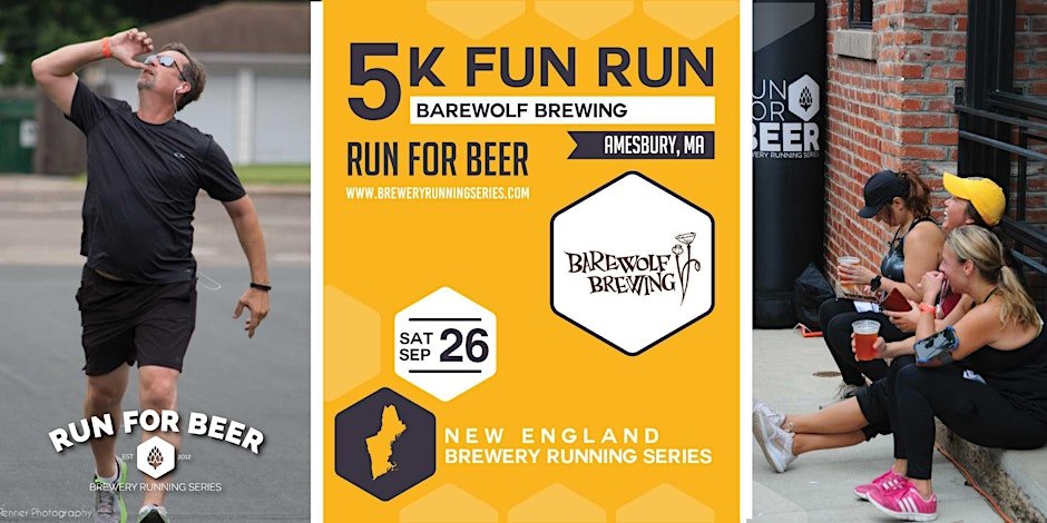 5k Fun Run at BareWolf Brewing | 2026 New England Brewery Running Series