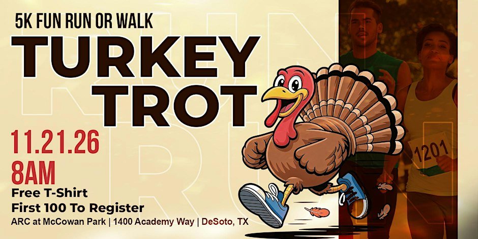 5K Fun Run or Walk Turkey Trot