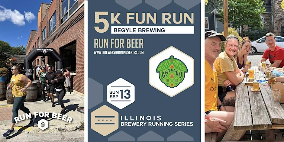 5k Fun Run x Begyle Brewing | 2026 IL Brewery Running Series