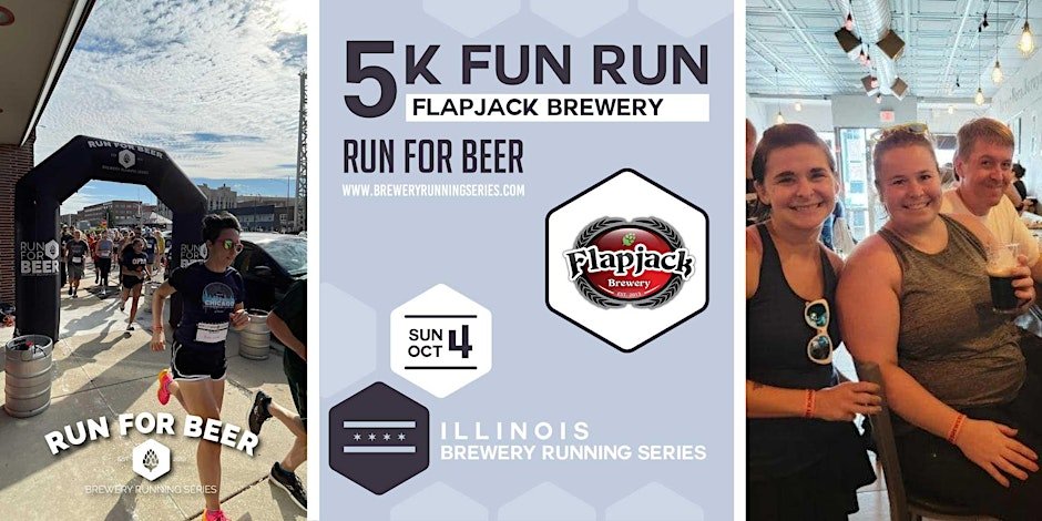 5k Fun Run x Flapjack Brewery | 2026 IL Brewery Running Series