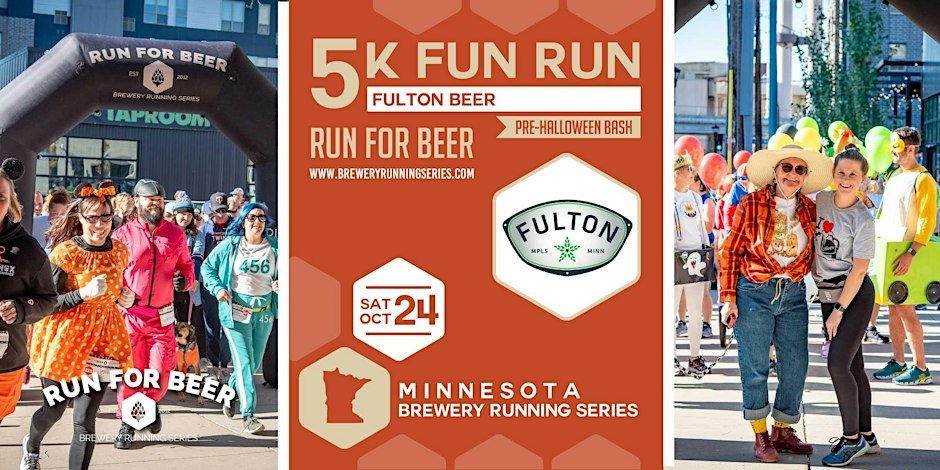 5k Fun Run x Fulton Beer Pre Halloween Bash | 2026 MN Brewery Run
