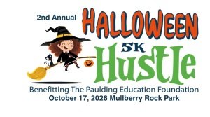 5K Halloween Hustle to benefit the Paulding Education Foundation Logo