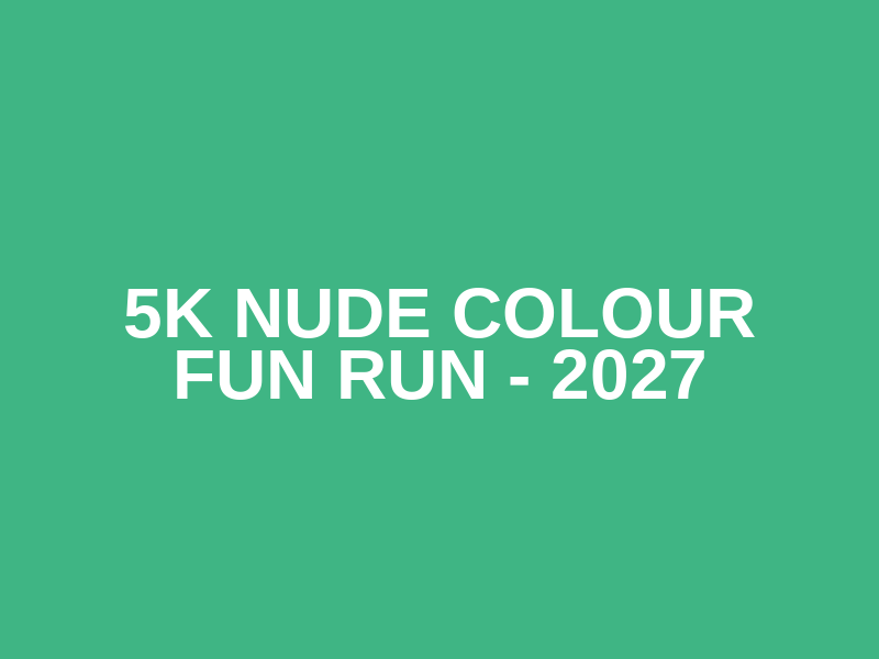 5K Nude Colour Fun Run - 2027 Logo