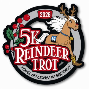 5K Reindeer Trot Logo