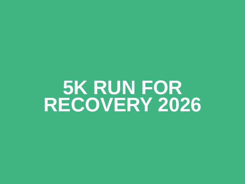 5K Run for Recovery 2026 Logo