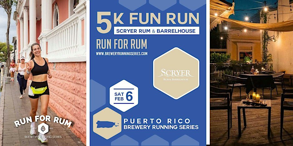 5K Run for Rum x Scryer | 2027 PR Brewery Running Series