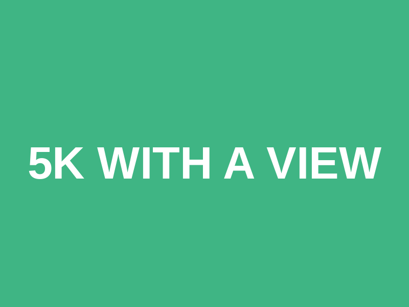 5k with a View Logo