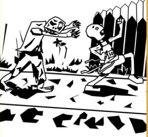 5K Zombie Run & One Mile Family Fun Run Logo
