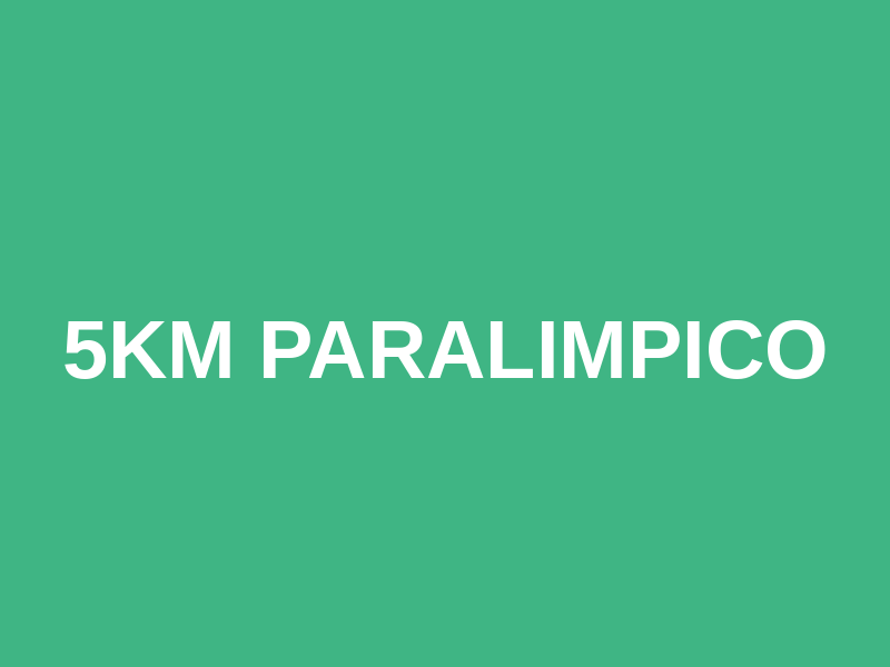 5km Paralimpico
