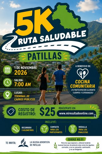 5km Ruta Saludable Logo