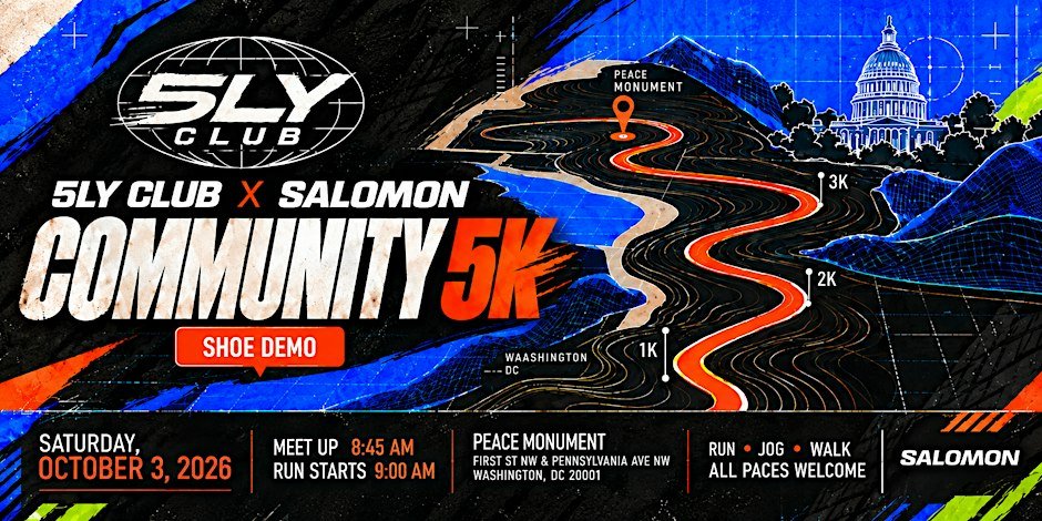 5LY CLUB x SALOMON SHOE DEMO 5K TAKEOVER