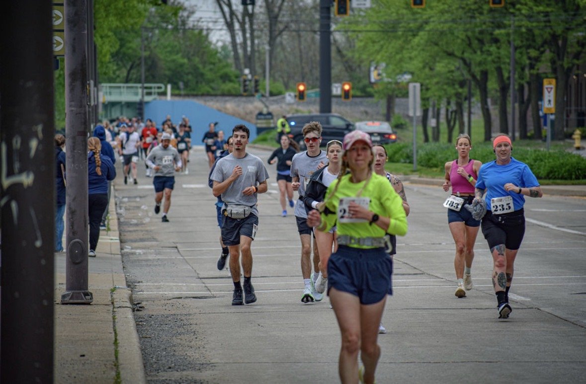 5th Annual Fort Wayne Half and Full Marathon Logo