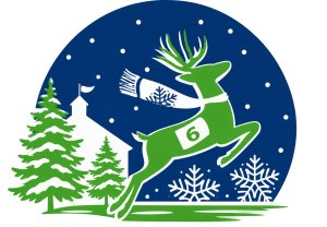 6th Annual Roseland Park Christmas Run 5K & Kids Fun Run Logo