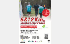 6 et 12 km nature de Carrières-sous-Poissy