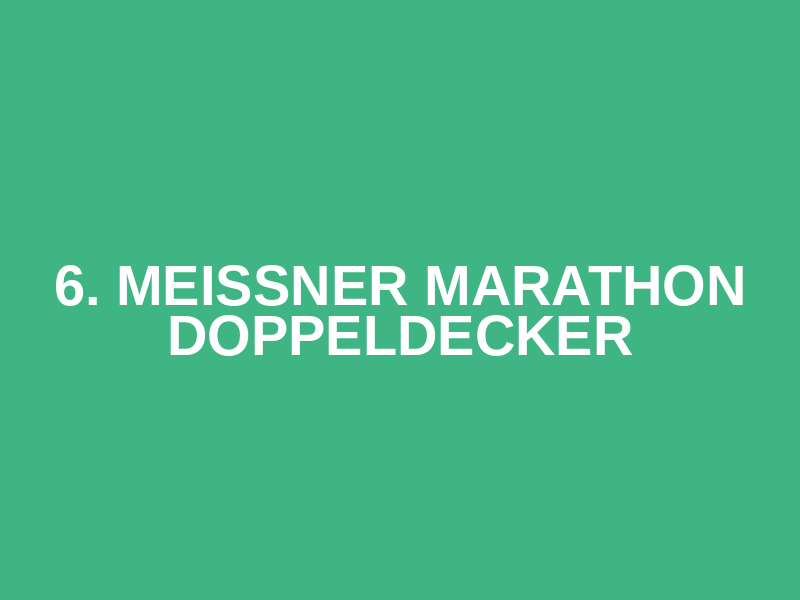 6. Meißner Marathon Doppeldecker Logo