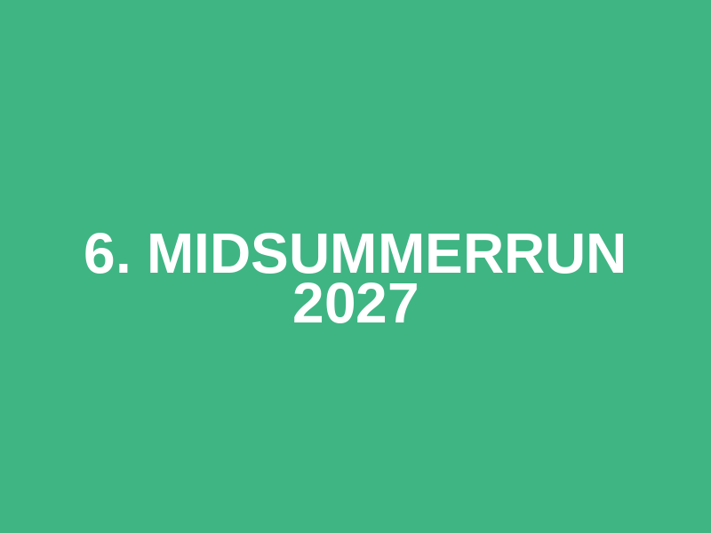 6. MidSummerRun 2027 Logo