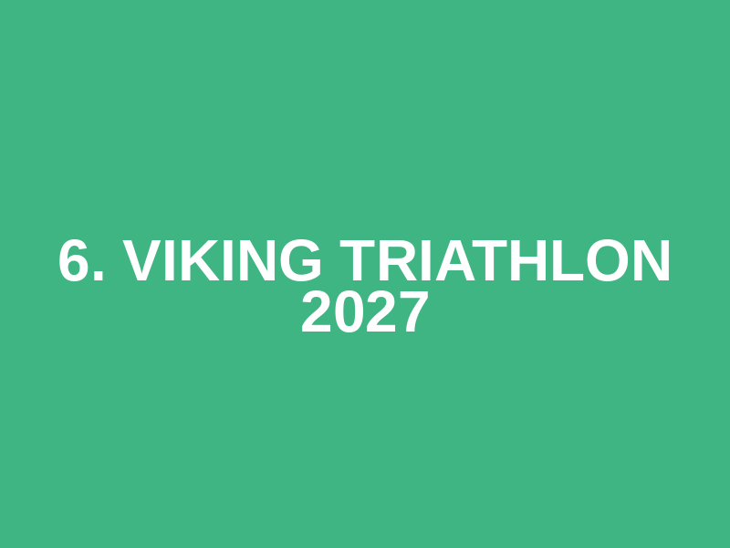 6. Viking Triathlon 2027 Logo