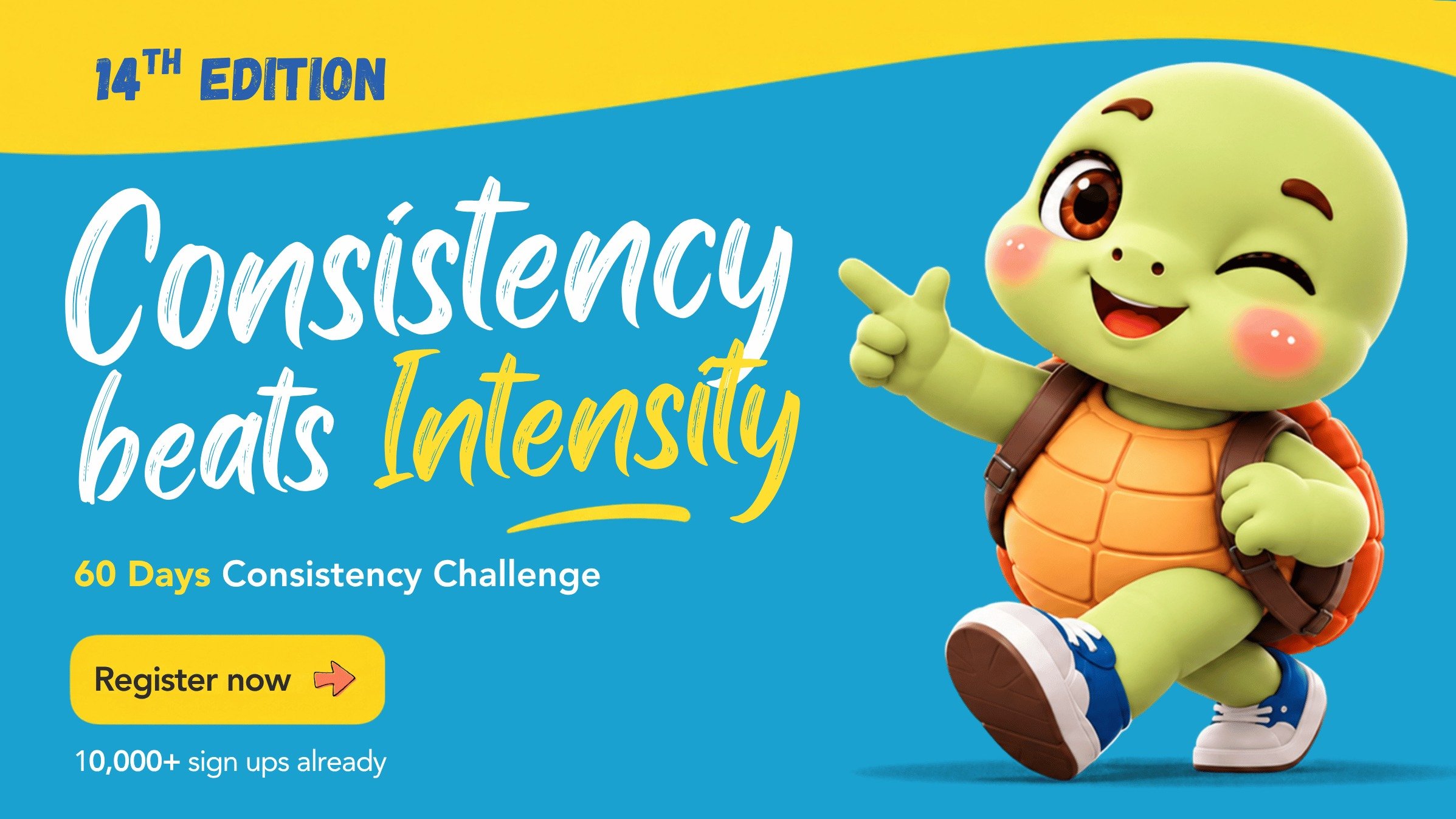 60 Days Consistency Challenge. 14th Edition