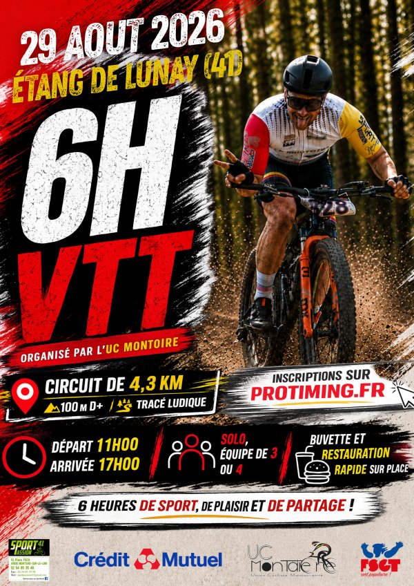 6h VTT de Lunay